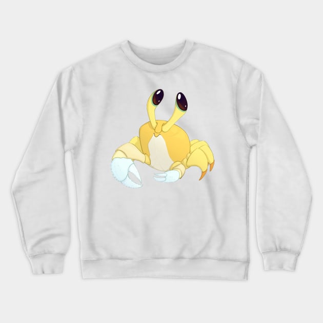 Atlantic Ghost Crab Crewneck Sweatshirt by PaulaBS